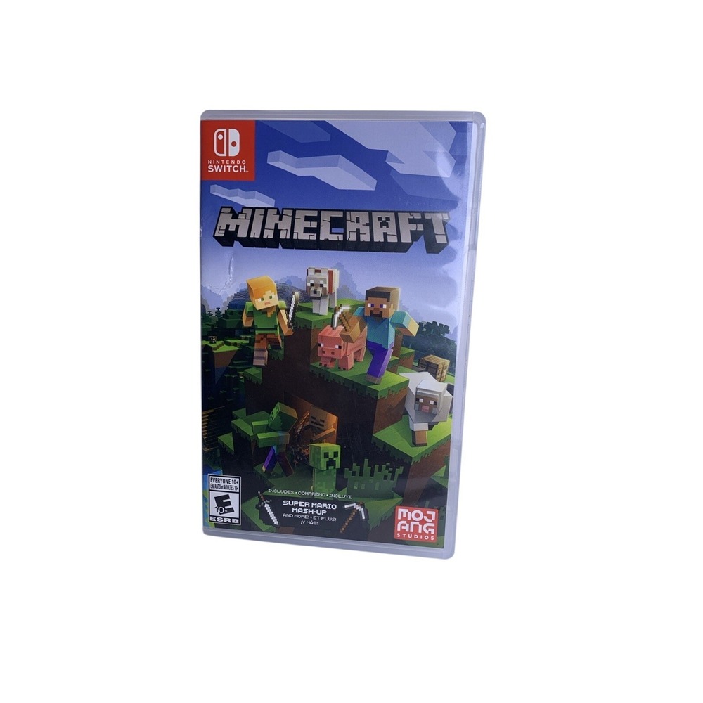 Minecraft Nintendo Switch Video Game Case Replacement Only (NO GAME)